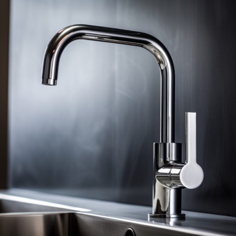 close-up-metallic-faucet